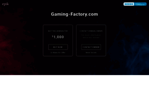 Gaming-factory.com thumbnail
