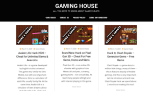 Gaminghouse.info thumbnail