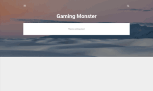 Gamingmonster.info thumbnail