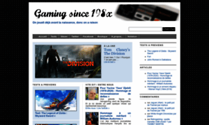 Gamingsince198x.fr thumbnail