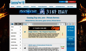 Gamingtop100.net thumbnail