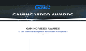 Gamingvideoawards.com thumbnail