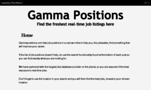 Gammapositions.com thumbnail