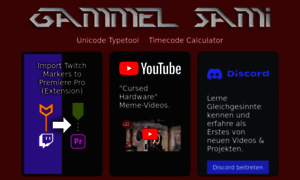 Gammelsami.de thumbnail