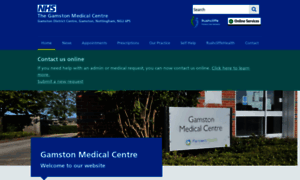 Gamstonmedicalcentre.co.uk thumbnail