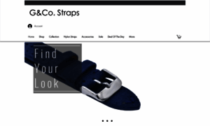 Gandcostraps.com thumbnail