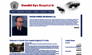 Gandhieyehospitalaligarh.in thumbnail