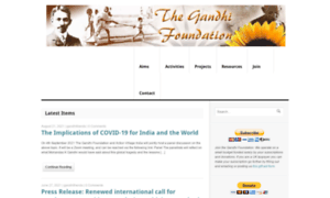 Gandhifoundation.org thumbnail