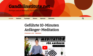 Gandhiinstitute.net thumbnail