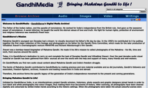 Gandhimedia.org thumbnail