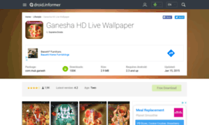 Ganesh-hd-live-wallpaper.android.informer.com thumbnail