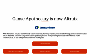 Ganseapothecary.com thumbnail