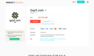 Gap5.com thumbnail