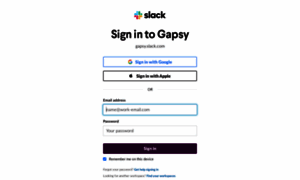 Gapsy.slack.com thumbnail