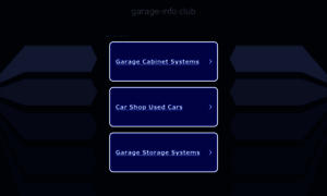 Garage-info.club thumbnail