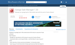 Garage-sale-manager.software.informer.com thumbnail