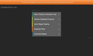 Garageadvisor.com thumbnail