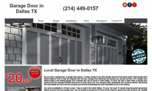 Garagedoor--dallas.com thumbnail