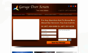 Garagedoor-screen.com thumbnail