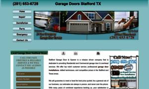 Garagedoor-staffordtx.com thumbnail