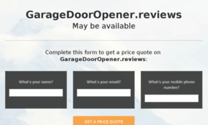 Garagedooropener.reviews thumbnail