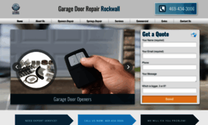 Garagedoorpro-rockwalltx.com thumbnail