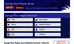 Garagedoorrepairboise.com thumbnail