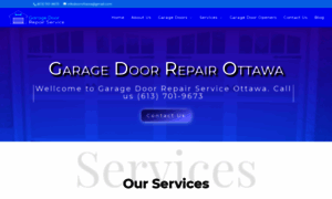 Garagedoorrepairottawa.ca thumbnail