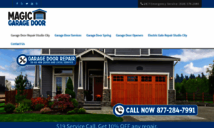 Garagedoorrepairsstudiocity.com thumbnail