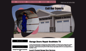 Garagedoorsrepairsouthlaketx.com thumbnail