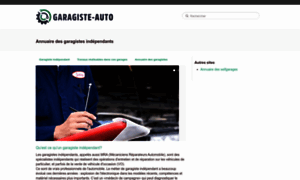 Garagiste-auto.fr thumbnail