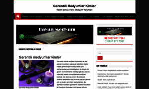 Garantilimedyumlarkimler.com thumbnail