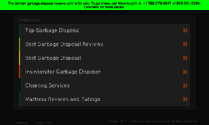 Garbage-disposal-reviews.com thumbnail