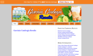 Garciniacambogiaresults.net thumbnail