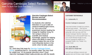 Garciniacambogiaselect-reviews.webs.com thumbnail