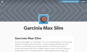 Garciniamaxslim.tumblr.com thumbnail