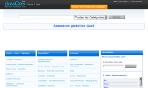 Gard.classiopen.fr thumbnail