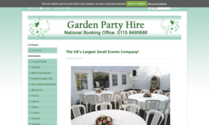 Garden-party-hire.co.uk thumbnail