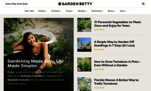 Gardenbetty.com thumbnail