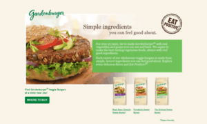 Gardenburger.com thumbnail