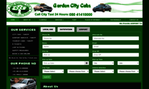 Gardencitycabs.in thumbnail