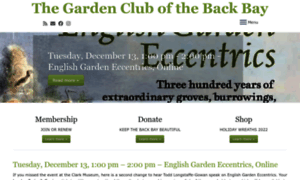 Gardenclubbackbay.org thumbnail