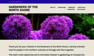Gardenersofthenorthshore.org thumbnail