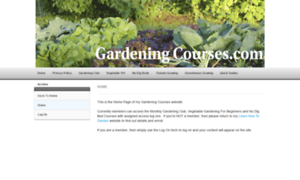 Gardening-courses.com thumbnail