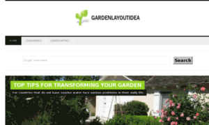 Gardenlayoutidea.com thumbnail