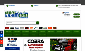 Gardenmachinerycentre.co.uk thumbnail