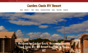 Gardenoasisrv.com thumbnail