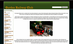 Gardenrailwayclub.com thumbnail