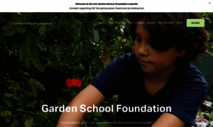 Gardenschoolfoundation.org thumbnail