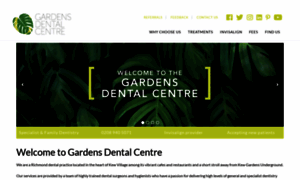 Gardensdentalcentre.com thumbnail